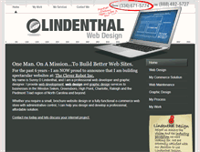 Tablet Screenshot of lindenthaldesign.com